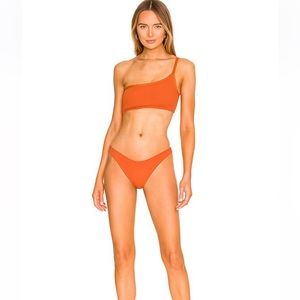 NWT LSPACE cabana bottom bitsy in amber